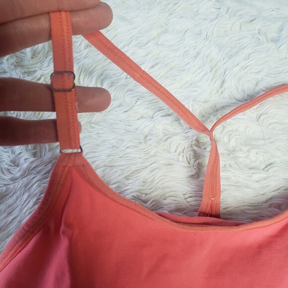 Nux focus T Back Tank Top Orange medium - Picture 2 of 6